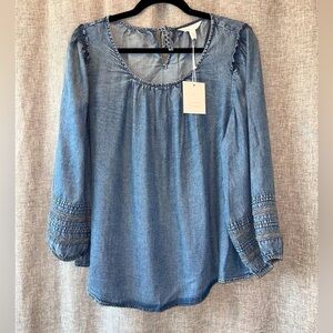 *WOMEN'S LC Lauren Conrad Denim Top NWT XXLarge petite